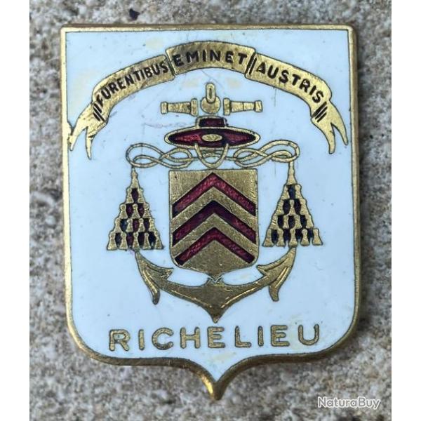 RICHELIEU, Bâtiment de Ligne, dos grenu, adresse à gauche