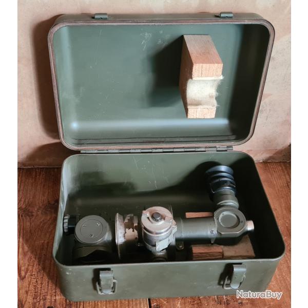 Tlescope panoramique M12 A7D optique canon artillerie franaise APX L 921 G WW2