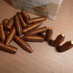 50 ogives MEN 150 gr Monolithique  Cal 30 - 300 savage, 30-284, 300 winch mag ......