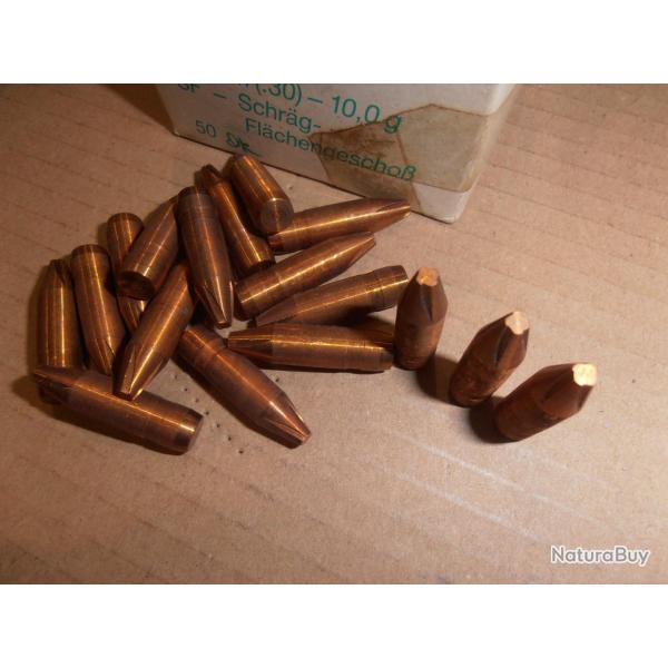 50 ogives MEN 150 gr Monolithique  Cal 30 - 300 savage, 30-284, 300 winch mag ......