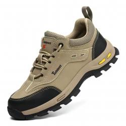 Chaussures de sécurité homme antidérapantes - Baskets de travail légères résistantes - chasse marche