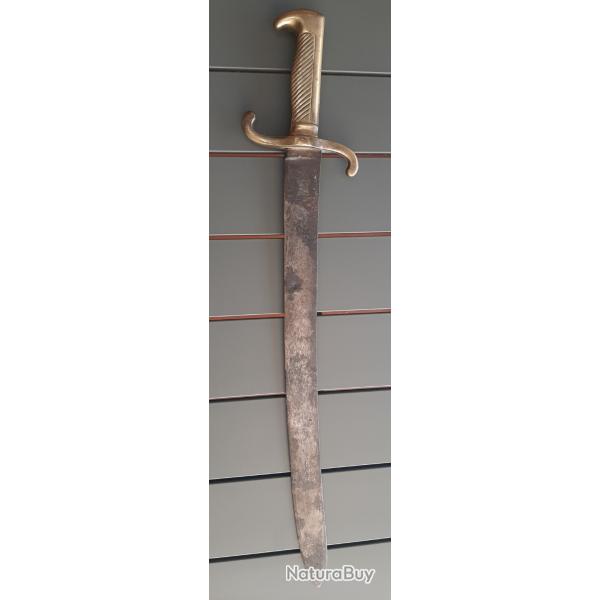 Bon Glaive Allemand Guerre de 1870 marquage Rgiment JR 56 Prussien ORIGINAL "dans son jus"