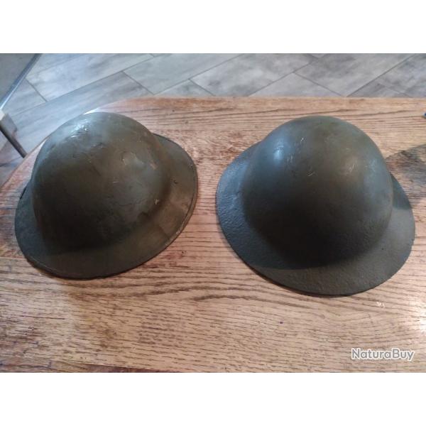 Deux casques anglais