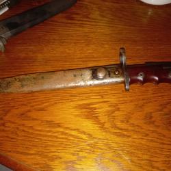 Baïonnette Enfield no 7 Pour pm sten parachutiste mk1 /L   m47