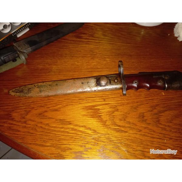 Baonnette Enfield no 7 Pour pm sten parachutiste mk1 /L   m47