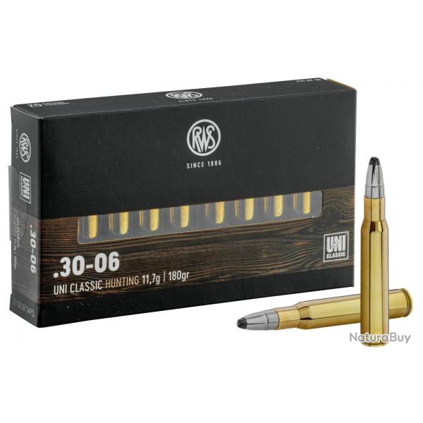 Balles RWS 30-06 - Uni Classic 181 gr
