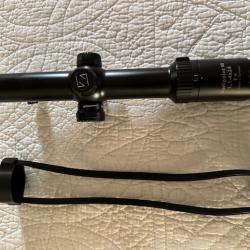 Lunette de battue Zeiss varipoint M 1,1x4 point lumineux montage Blaser
