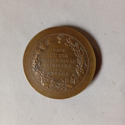 Medaille Bronze Par Daniel Dupuis / Offert Par Le Ministre De La Guerre.