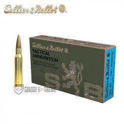 20 Munitions S&B Cal 7.62×51(308win) 201Gr Subsonic Fmj