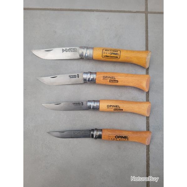 Lots opinel de collections