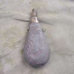 poire à poudre ancienne   17,8 cm