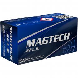 Cartouches magtech .22 lr. Standard Velocity LRN 2,6g/40grs (Calibre: .22 lr.)