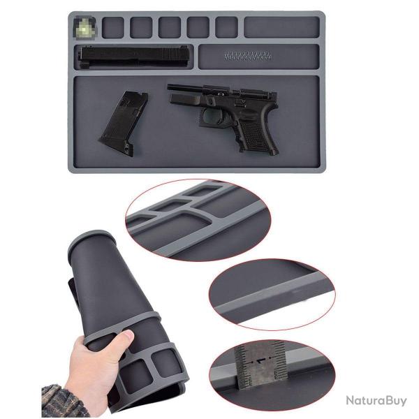 Tapis de nettoyage armes de poing rsistant  l'huile et aux solvants - LIVRAISON GRATUITE