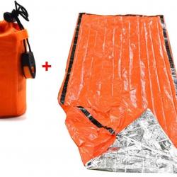 Sac de couchage de survie - LIVRAISON GRATUITE