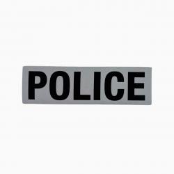 Bandeau ID Police Fond Gris Gris  Police 15,5 x 4,5 cm