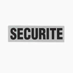 Bandeau ID Securité Fond Gris Sécurité 10 x 3 cm Gris rétro-réfléchissant