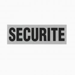 Bandeau ID Securité Fond Gris Sécurité 10 x 30 cm Gris rétro-réfléchissant