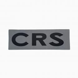 Bandeau ID CRS Rétro-Réfléchissant Fond Gris CRS 10 x 30 cm Gris rétro-réfléchissant