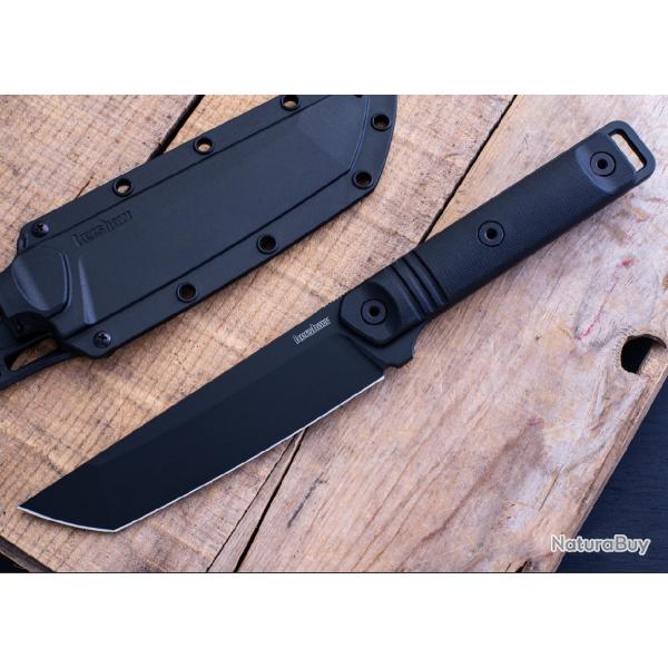 Couteau Kershaw Atreides Lame Tanto Acier Carbone 65Mn Manche & Etui Polypropylne KS1088
