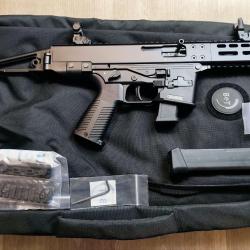 Carabine semi-auto B&T modèle GHM9-G - Cal 9x19 + Housse, sangle, chargeurs (Occasion très bon état)