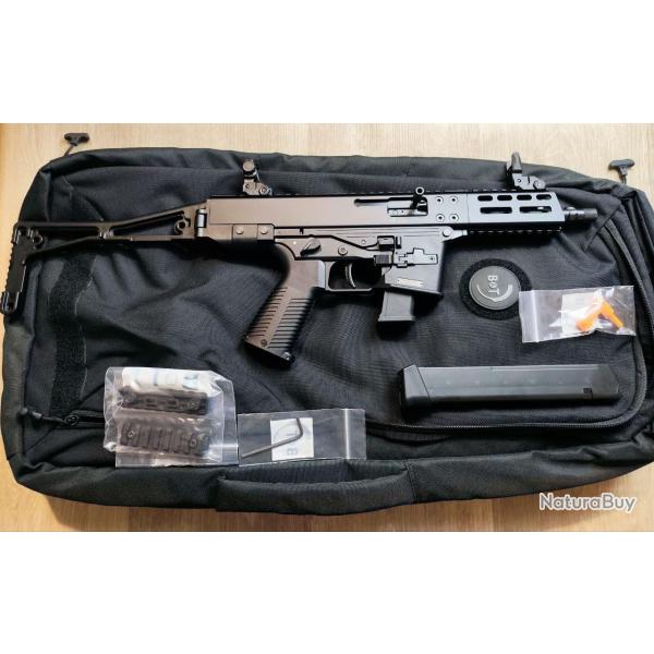 Carabine semi-auto B&T modle GHM9-G - Cal 9x19 + Housse, sangle, chargeurs (Occasion trs bon tat)