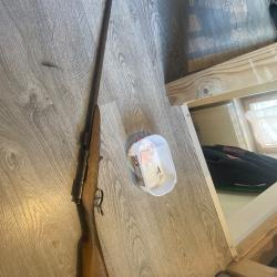 Carabine à levier sous garde 22lr monocoup 1 SANS PRIX DE RÉSERVE