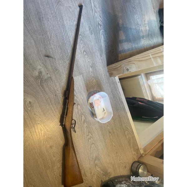 Carabine  levier sous garde 22lr monocoup 1 SANS PRIX DE RSERVE