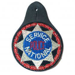 Ecusson tissu Police service national ref bo 157