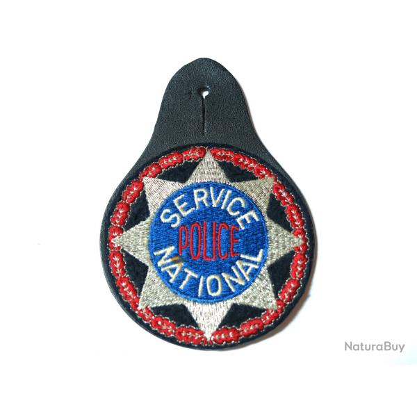 Ecusson tissu Police service national ref bo 157