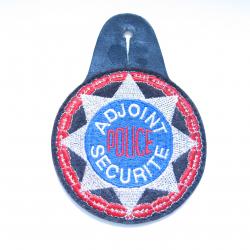 Insigne Police adjoint securité ref bo 157