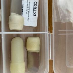 Pipet de corne grand modèle plastique à viser