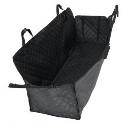 Housse siège voiture chien noir 137x46x50 cm tissu Oxford pratique protection