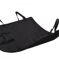 Housse siège auto animaux 148x142 cm noir polyester oxford imperméable pratique protection voiture