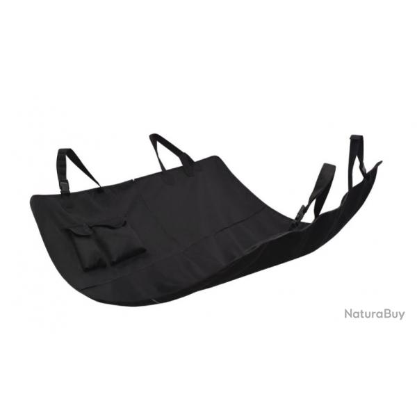 Housse sige auto animaux 148x142 cm noir polyester oxford impermable pratique protection voiture