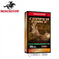 20 Munitions WINCHESTER Copper Force Lead Free 125gr Cal 308 Win