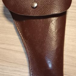 Etui en cuir de fabrication artisanale