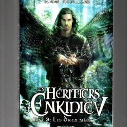 les héritiers d'enkidiev tome 3 les dieux ailése de anne robillard roman fantastique