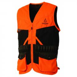 Wahoo ! Gilet de chasse Treeland en maille Orange