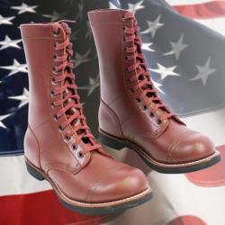 Bottes de saut parachutiste US WW2 Reproduction Type Corcoran