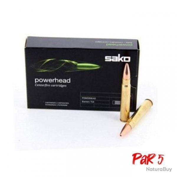 Wahoo ! Balles Sako PowerHead - Cal. 270 Win - Par 5