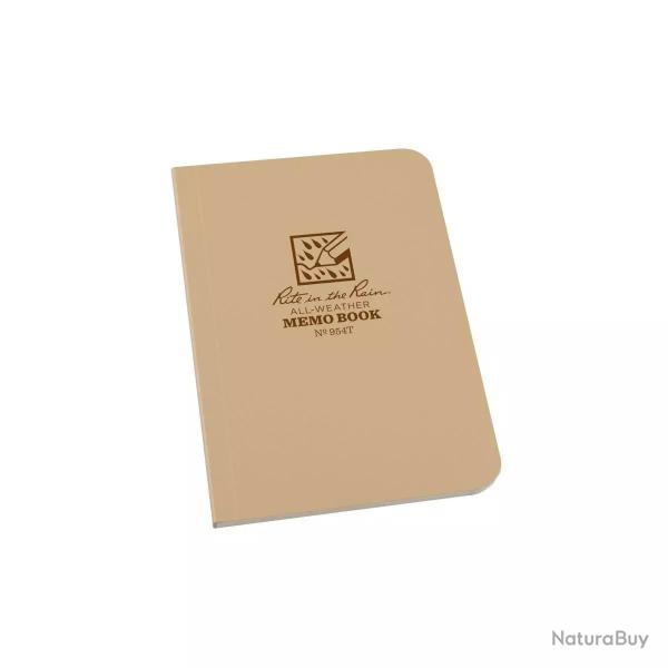Carnet Reli 8.9 x 12.7 Tan