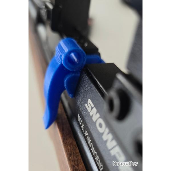 Chargeur coup par coup 4,5mm .177 pour carabines et pistolets PCP CR600W, PR900W, PP800R