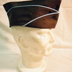 DESTOCKAGE : Calot US WW2 Garrison Cap Infanterie MILITARIA