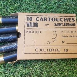 1 ANCIENNE BOITE WALLOR ST ETIENNE CAL 16