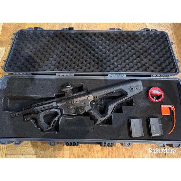 Carabine semi-auto Hera Arms 15TH, canon 7,5" - Gen 2 - Cal. 223 Rem - avec caisse et accessoires
