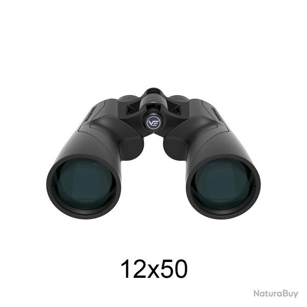 Jumelles Vector Optics Forester 12x50 Prisme BaK-4 FMC Haute Transmission Lumire IPX7 Chasse Nature
