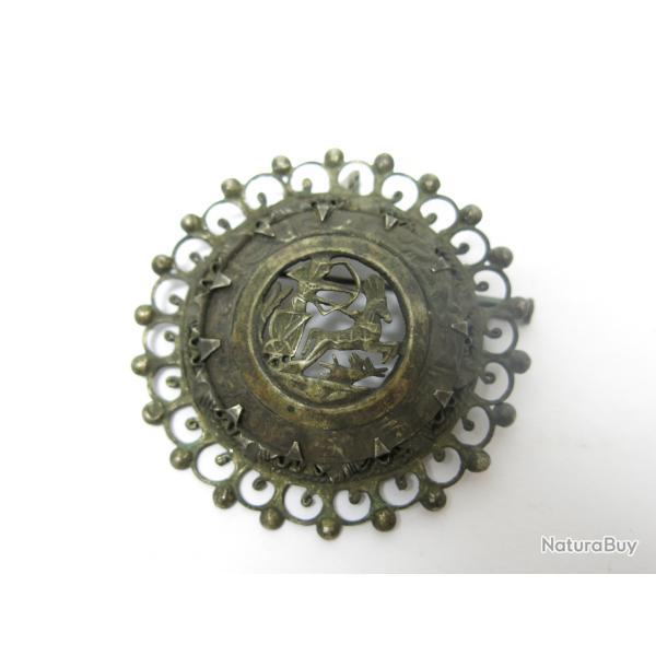 Broche vintage Egypte argent ref 598     box 325