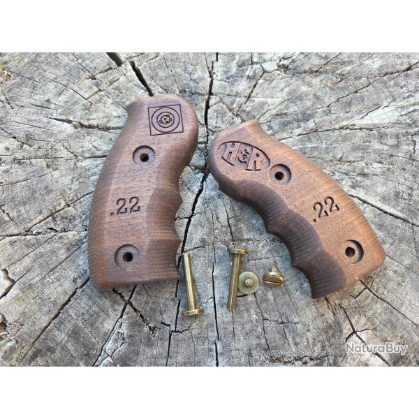 Plaquettes ergonomiques Harrington et Richardson Premier 22