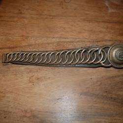 Jugulaire à chainette de casque de cuirassier ou dragon 1858 ?