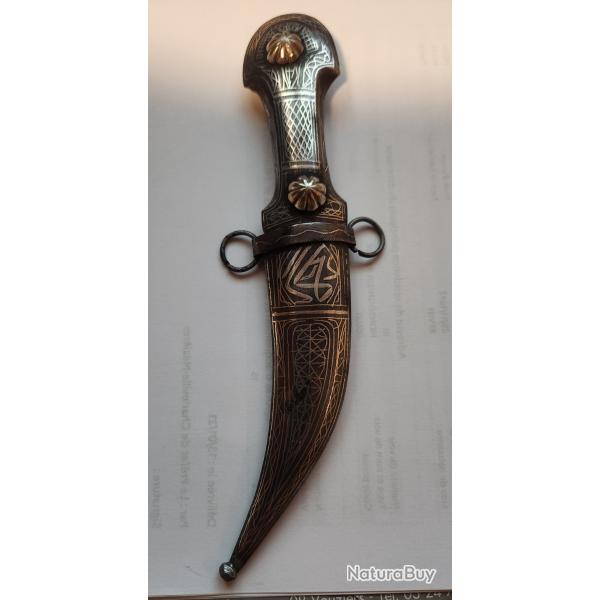 couteau ancien d'orient